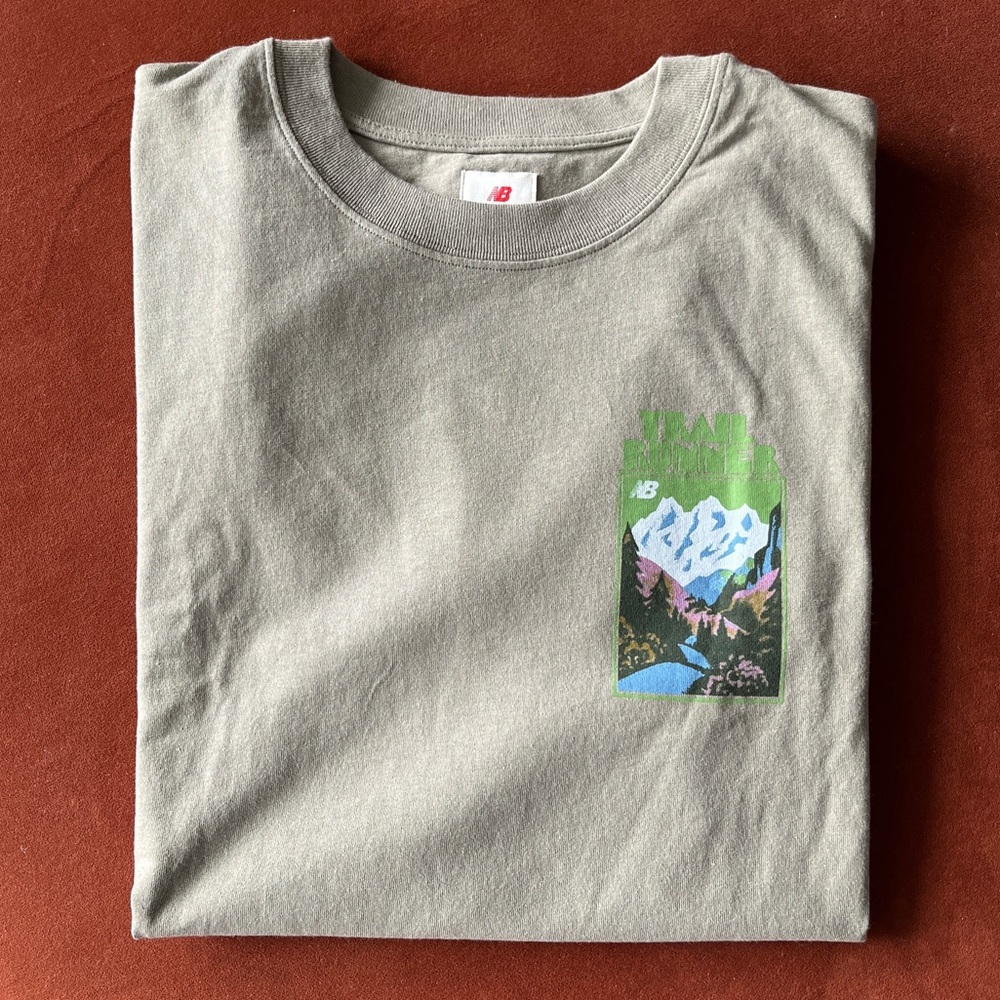 New Balance *MADE IN USA* Tee Shirt “Trail Runner” (Mens L)